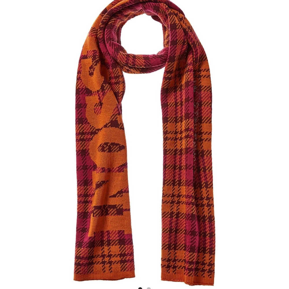 💎NWT Missoni 💎Wool-Blend Scarf, Orange & Pink